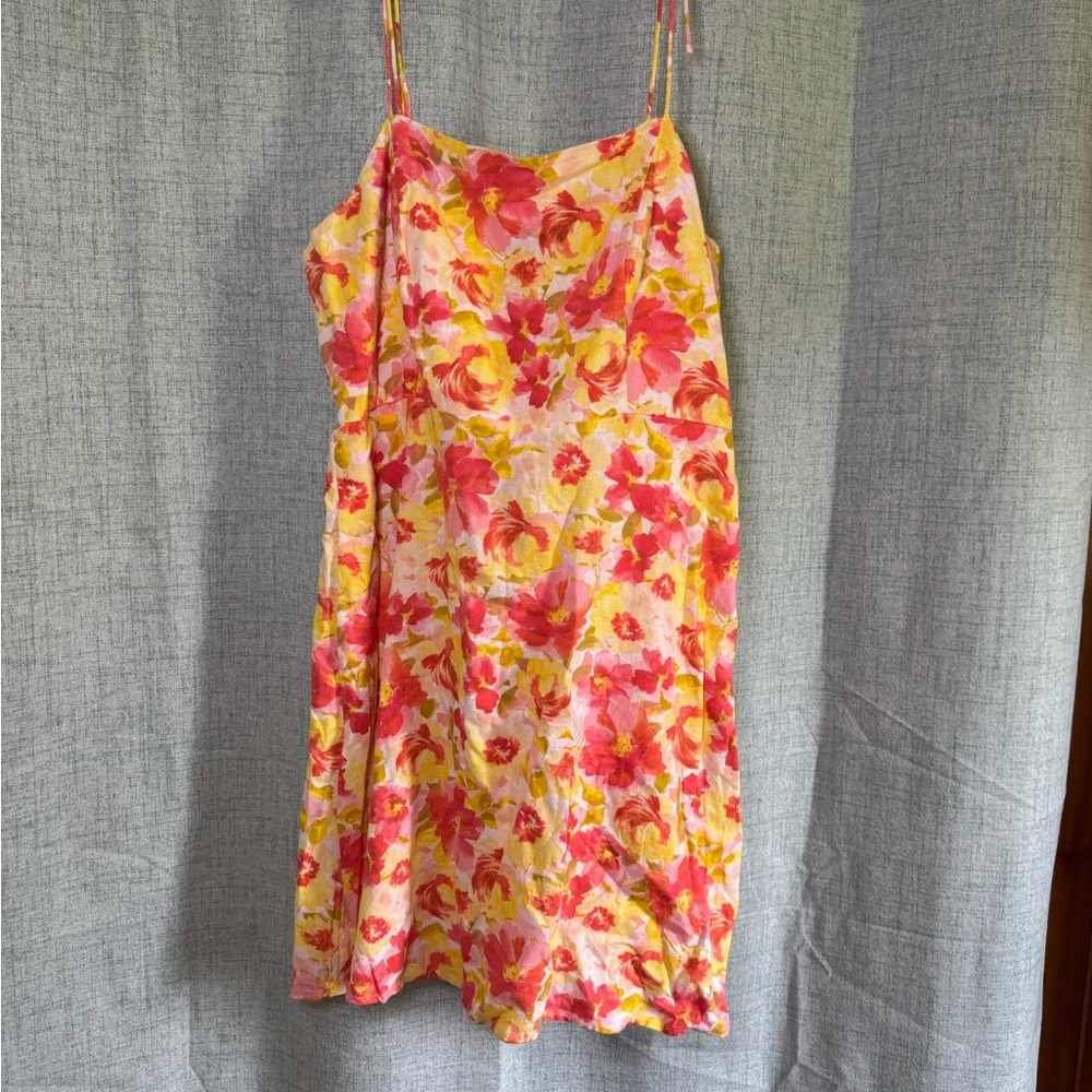 Floral Spaghetti Strap Dress